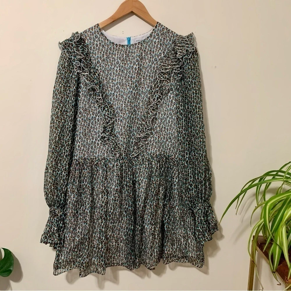 Philosophy di Lorenzo Serafini Kids Animal Printed Dress sz XL‎